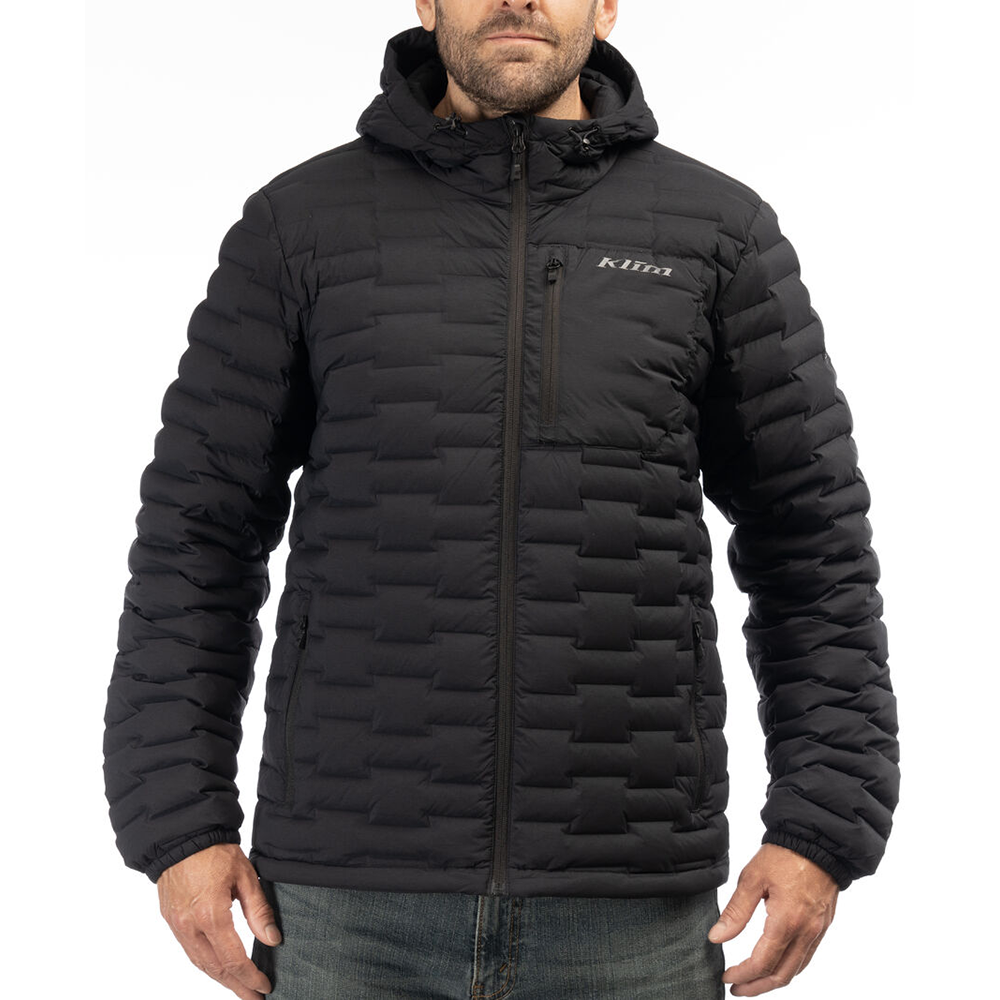 Klim Boulder Stretch Down Hooded Jacket | DASH RACEGEAR