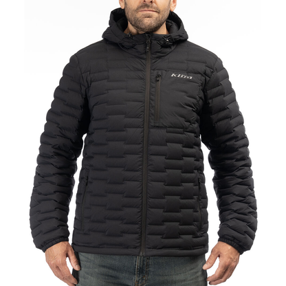 Klim Boulder Stretch Down Hooded Jacket | DASH RACEGEAR