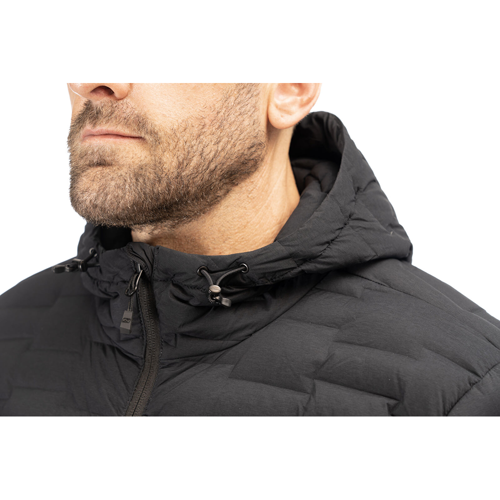 Klim Boulder Stretch Down Hooded Jacket | DASH RACEGEAR