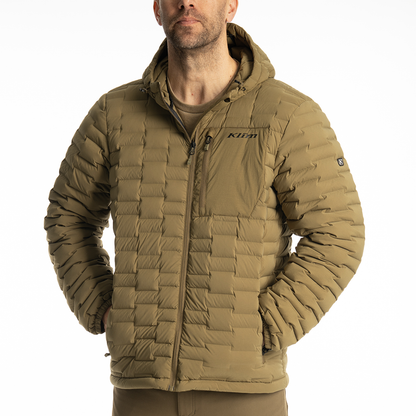 Klim Boulder Stretch Down Hooded Jacket | DASH RACEGEAR
