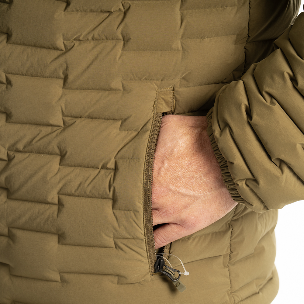 Klim Boulder Stretch Down Hooded Jacket | DASH RACEGEAR