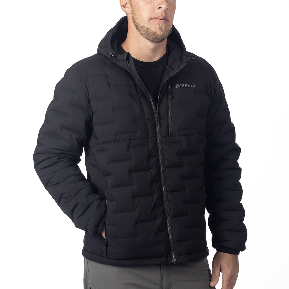 Klim Boulder Stretch Down Hooded Jacket | DASH RACEGEAR
