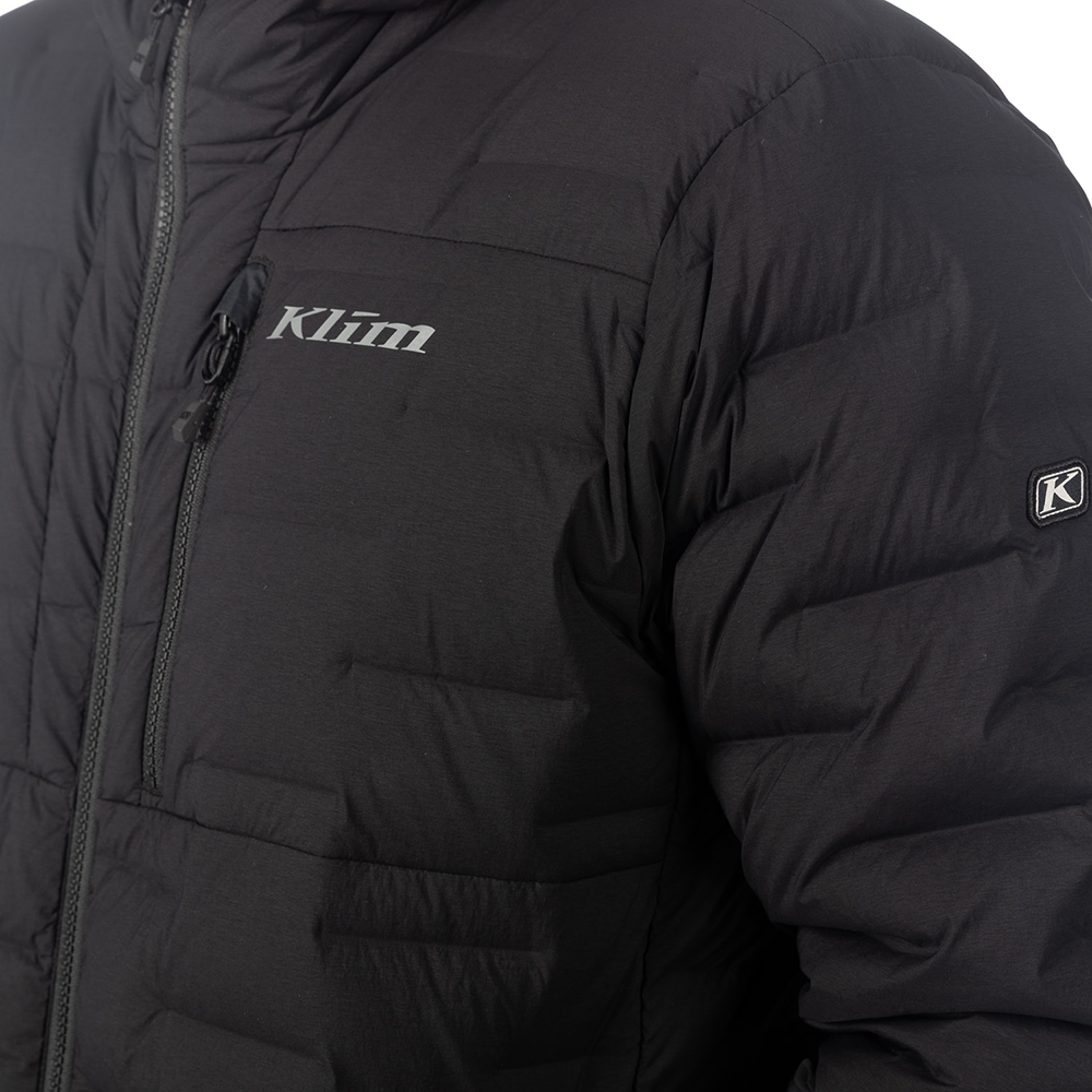 Klim Boulder Stretch Down Hooded Jacket | DASH RACEGEAR
