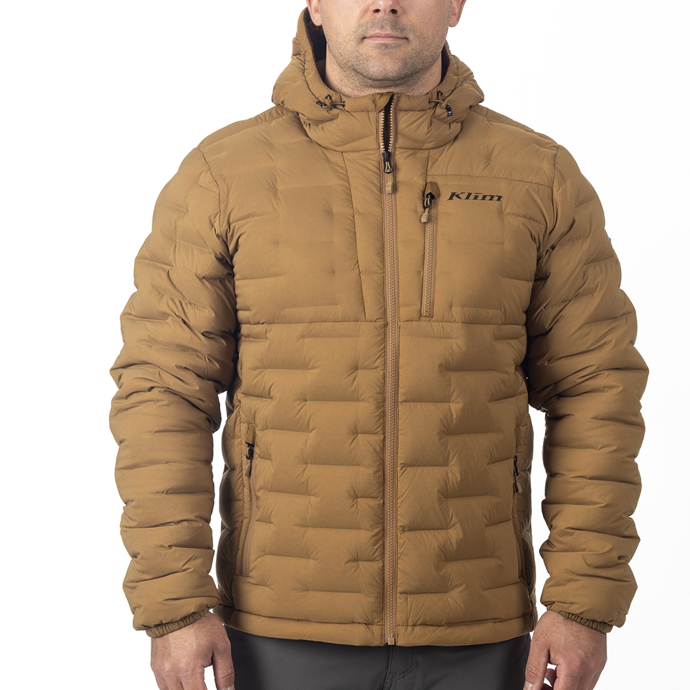 Klim Boulder Stretch Down Hooded Jacket | DASH RACEGEAR