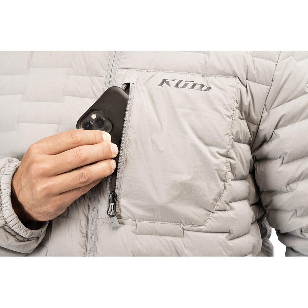 Klim Boulder Stretch Down Hooded Jacket | DASH RACEGEAR