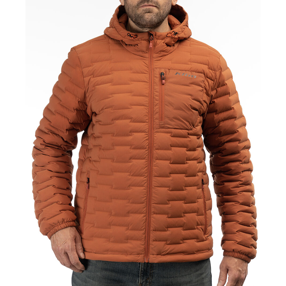 Klim Boulder Stretch Down Hooded Jacket | DASH RACEGEAR