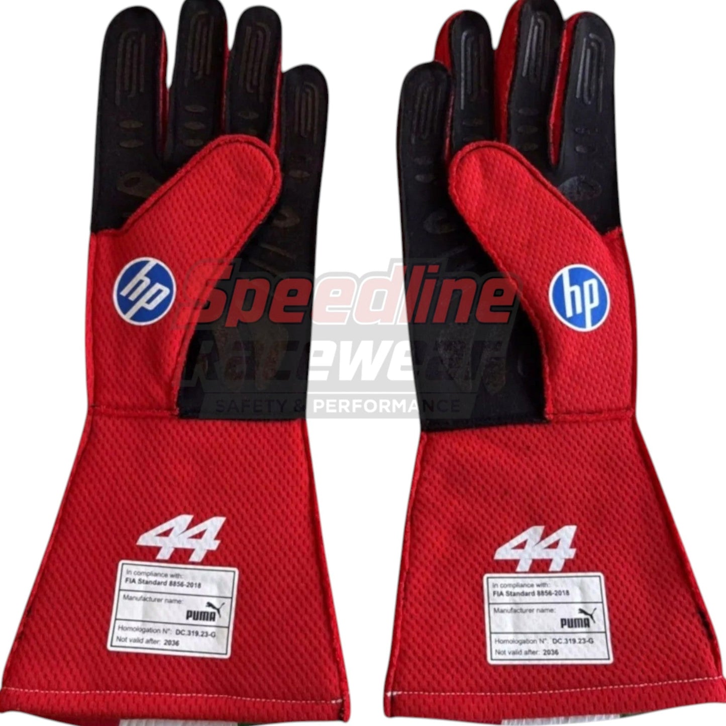 Lewis Hamilton Ferrari F1 Replica Gloves 2026 | DASH RACEGEAR