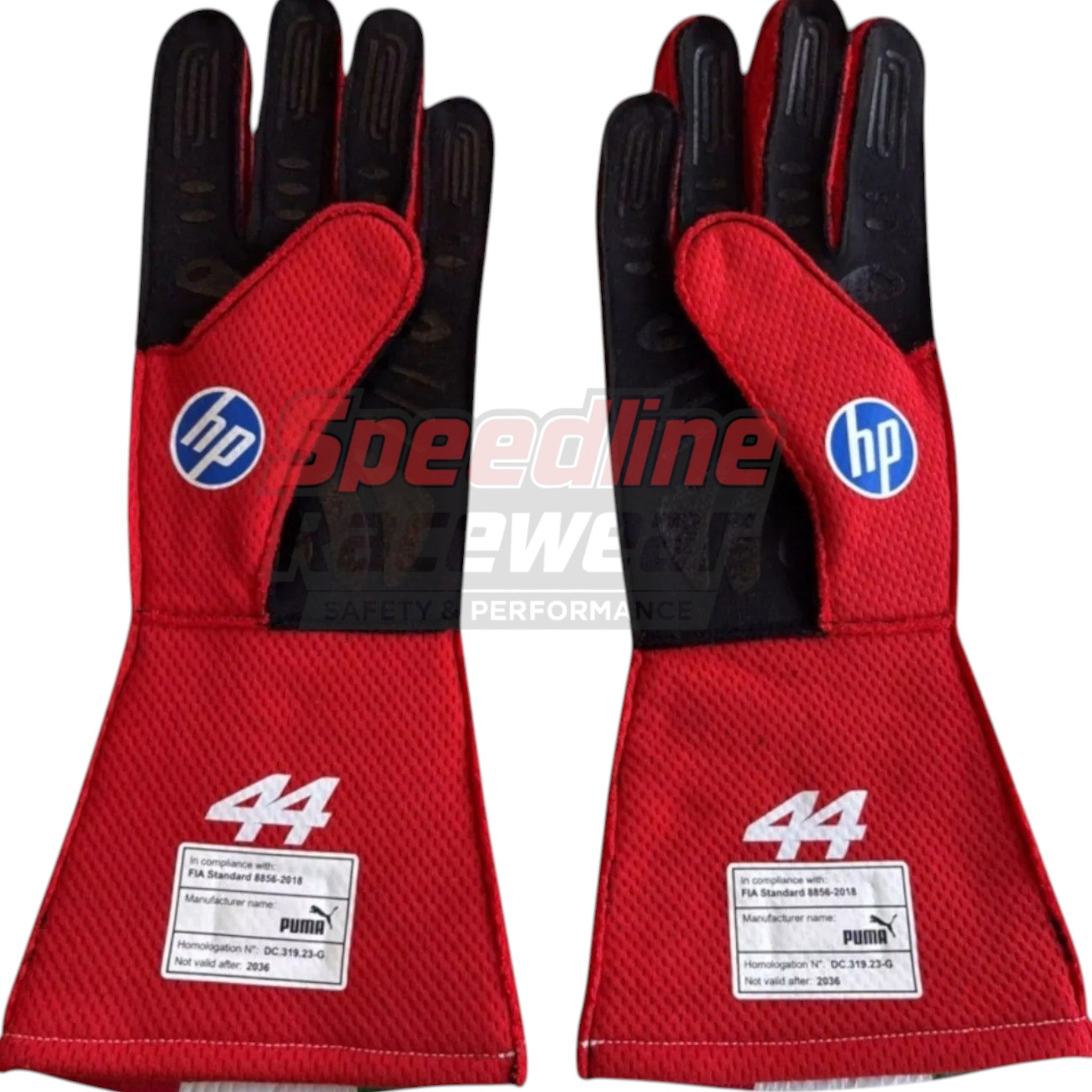 Lewis Hamilton Ferrari F1 Replica Gloves 2026 | DASH RACEGEAR