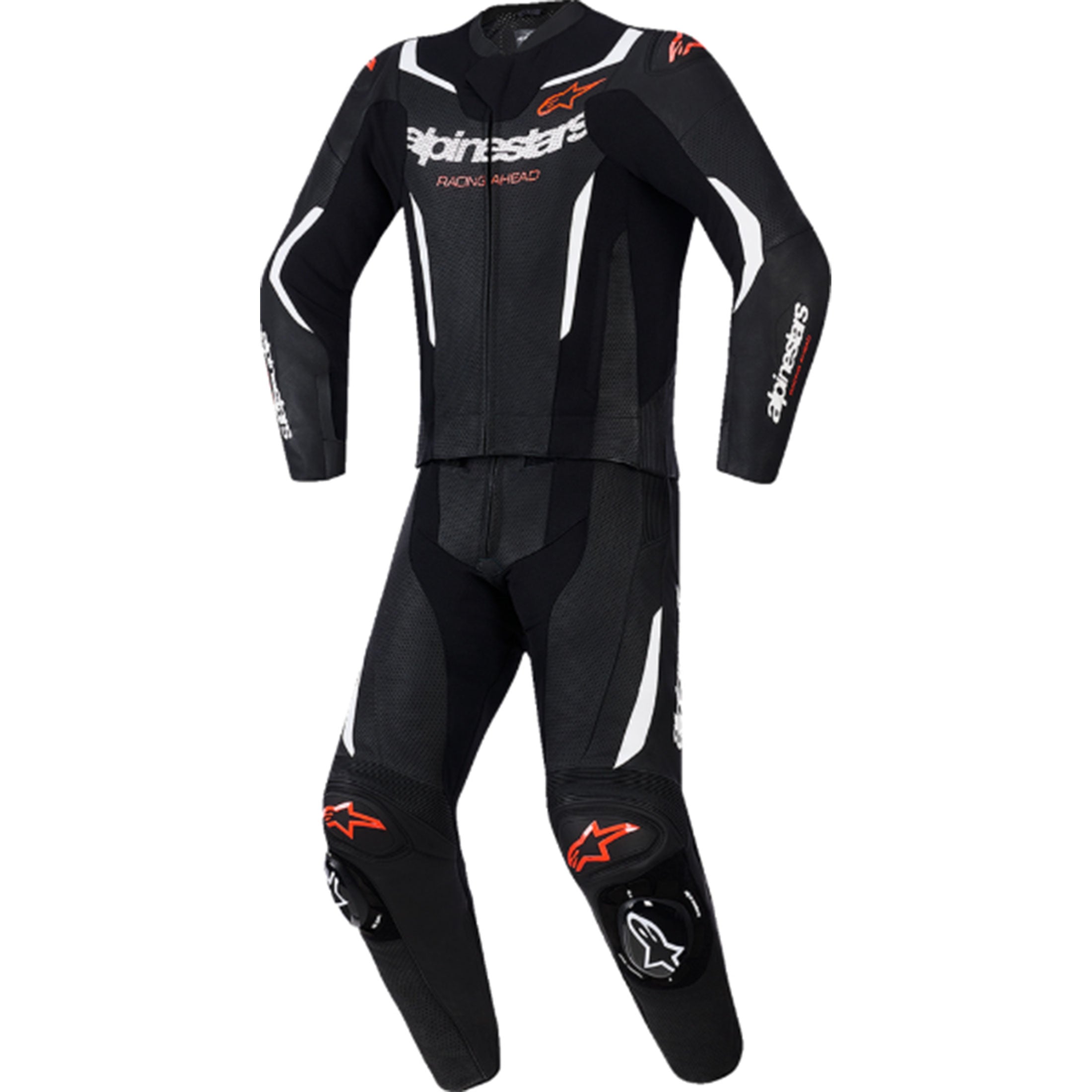 Alpinestars GP Force V2 Leather 2-Piece Men's Street Race Suits | DASH RACEGEAR