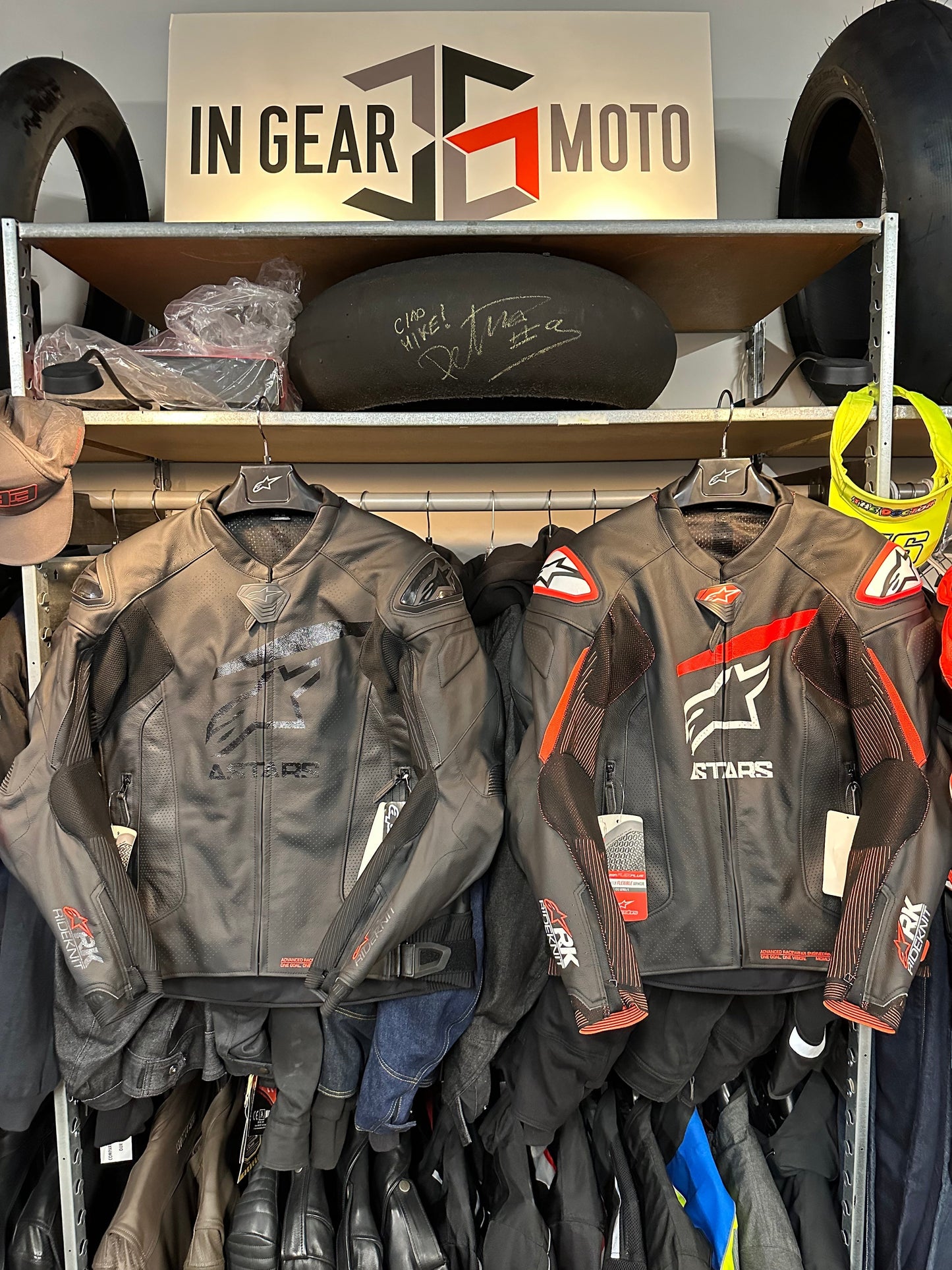 Alpinestars GP Plus R v4 Rideknit Leather Jacket | DASH RACEGEAR