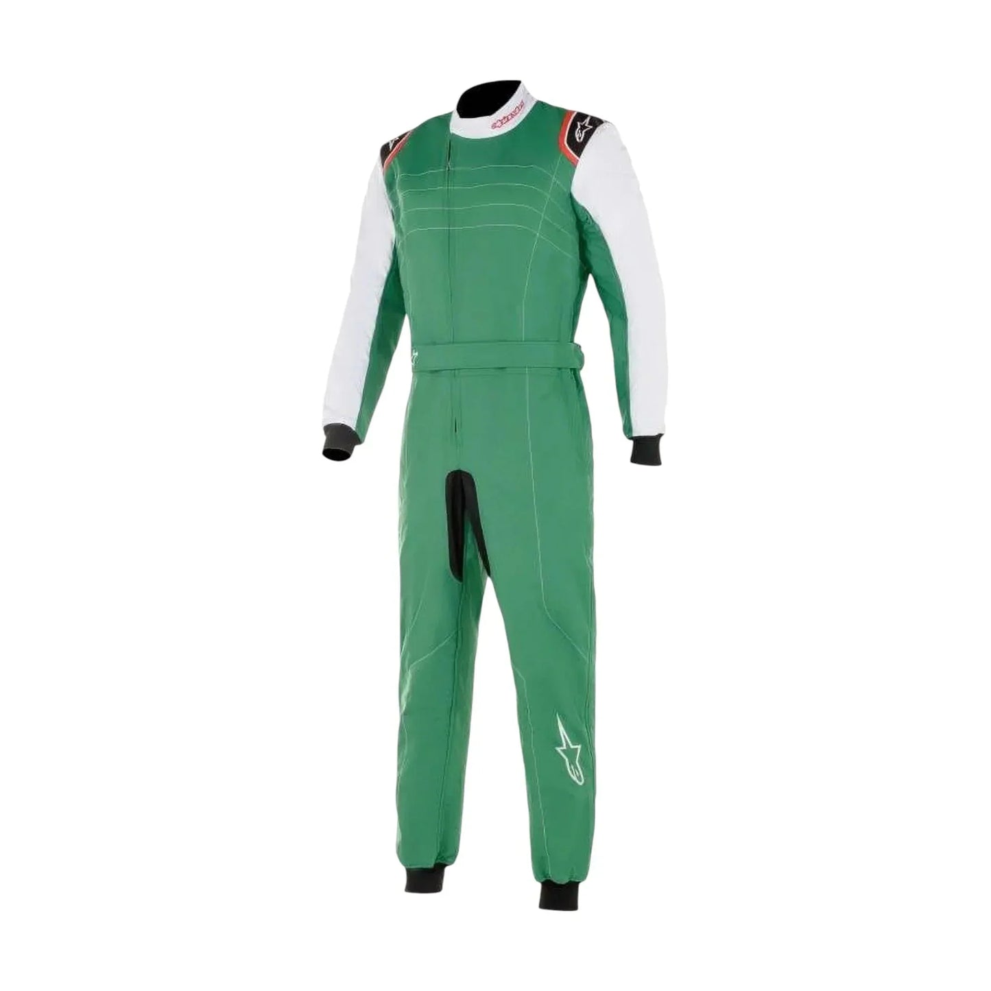 Alpinestars Green/White Race Suit | DASH RACEGEAR
