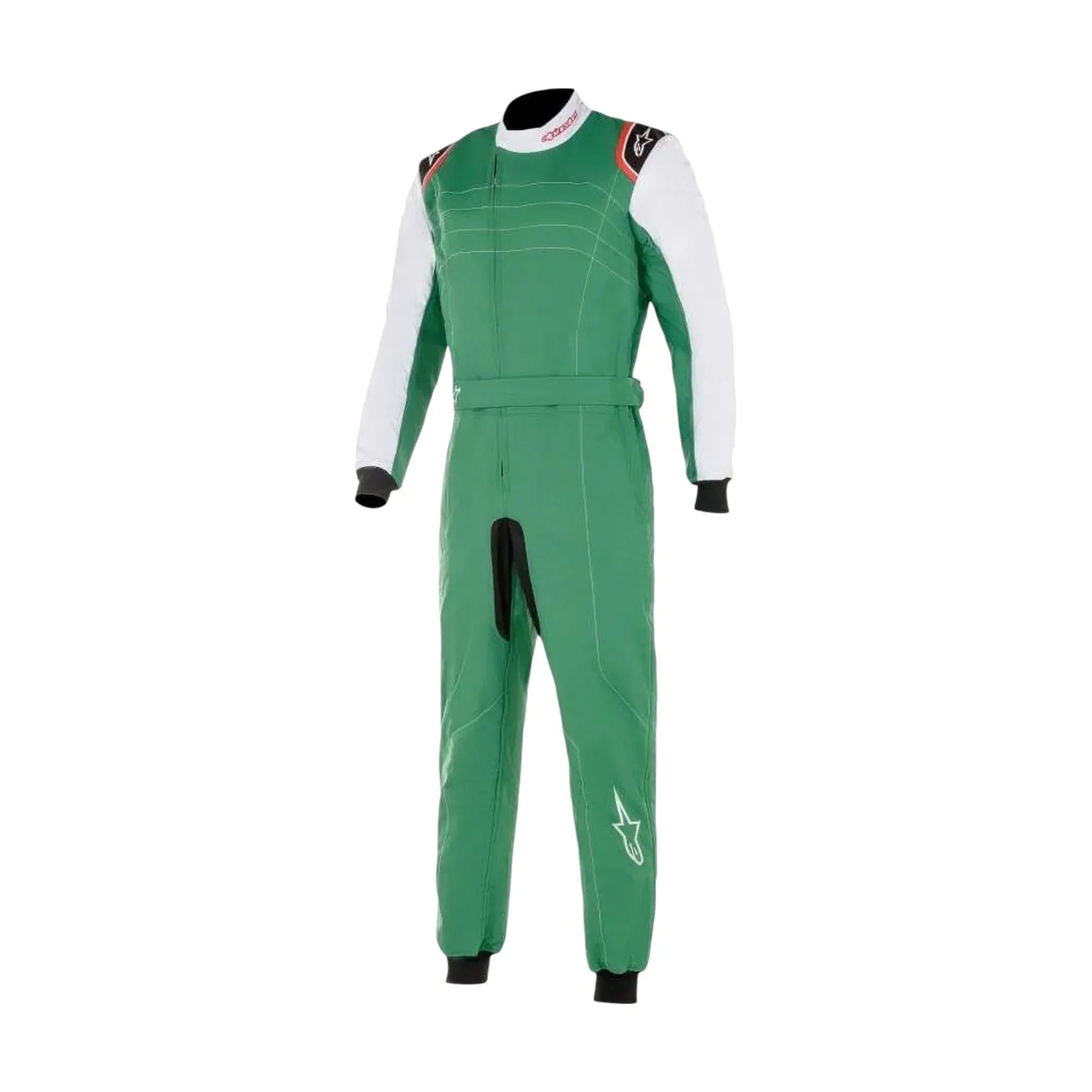 Alpinestars Green/White Race Suit | DASH RACEGEAR
