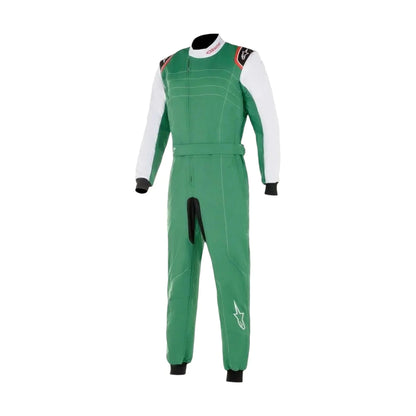 Alpinestars Green/White Race Suit | DASH RACEGEAR