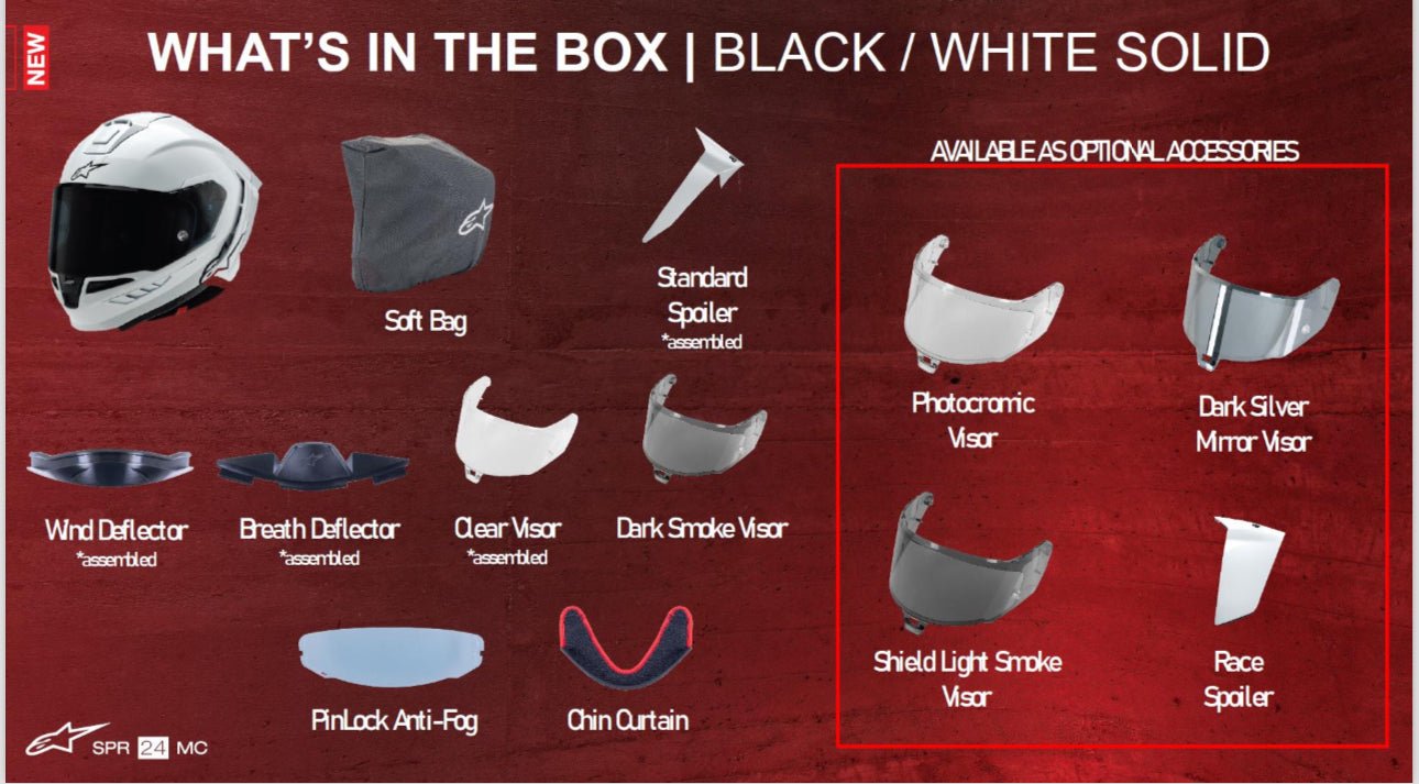 Alpinestars Supertech R10 Solid Helmet | DASH RACEGEAR