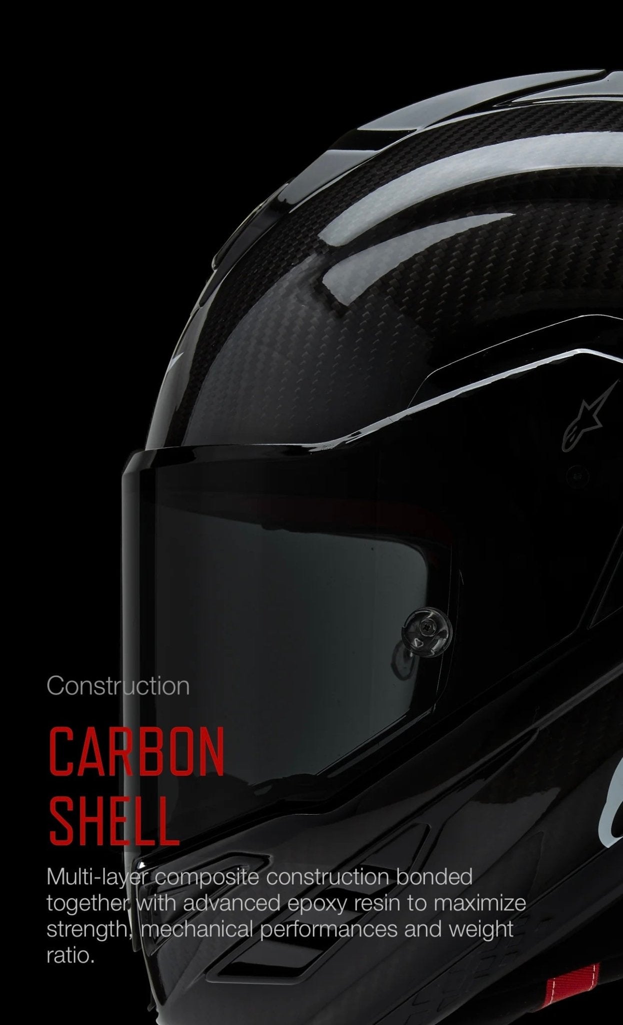 Alpinestars Supertech R10 Solid Helmet | DASH RACEGEAR