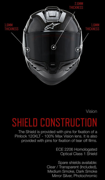 Alpinestars Supertech R10 Solid Helmet | DASH RACEGEAR
