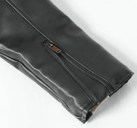 Red Bull Racing Vintage Leather Jacket – Classic Motorsport Edition | DASH RACEGEAR