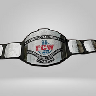 ECW WORLD TAG TEAM WRESTLING CHAMPIONSHIP BELT ZINC PLATE REPLICA - image 1 | DASH RACEGEAR