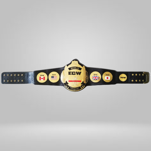 ECW World Wrestling Championship Replica Title Belt - image 1 | DASH RACEGEAR