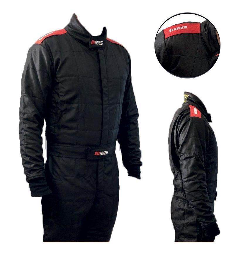 RRS ONE OVERALL SUIT - 4X - Large / Euro 66 - Black - Boot Cut