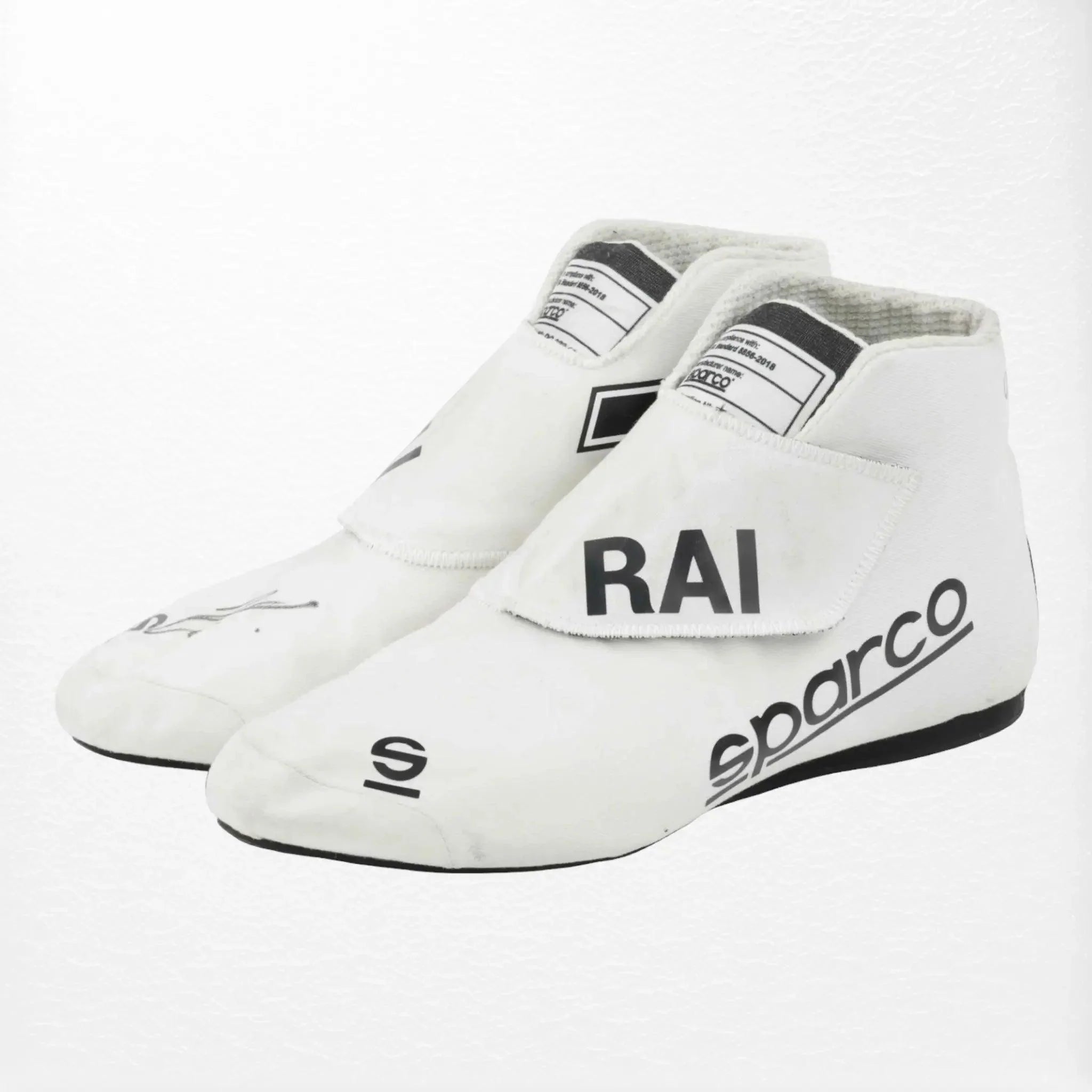 Kimi Raikkonen Race Alfa Romeo F1 Boots 2021 - Dash Racegear 
