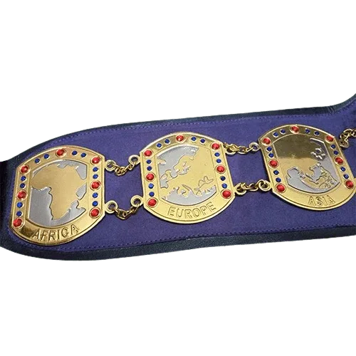 NWA International Tag Team Wrestling Championship Inspired Belt - 2 | Dash Racegear
