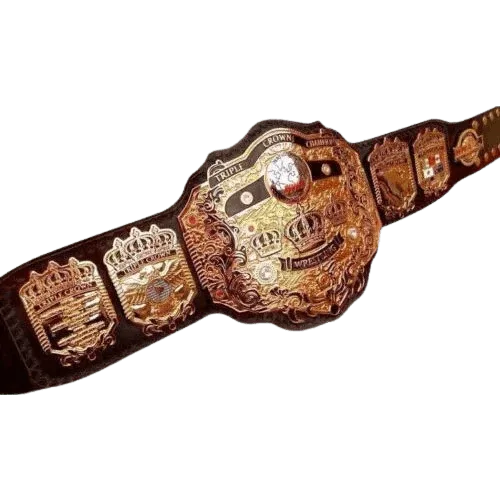 NWA Triple Crown Old School Wrestling Champion Belt Kevin Sullivan - 1 | Dash Racegear