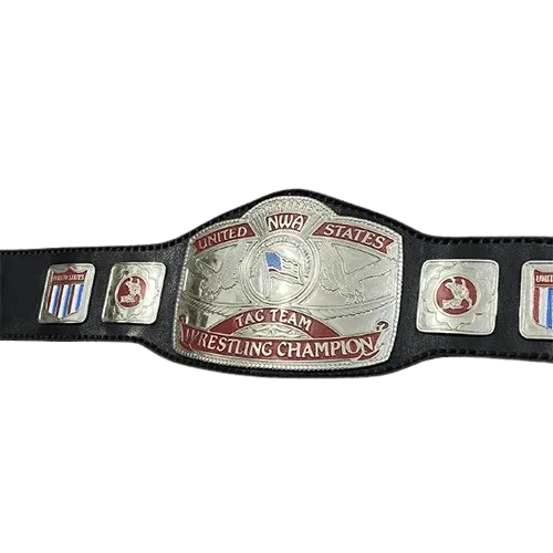 NWA United States Tag Team Wrestling Zinc Championship Belt - 2 | Dash Racegear