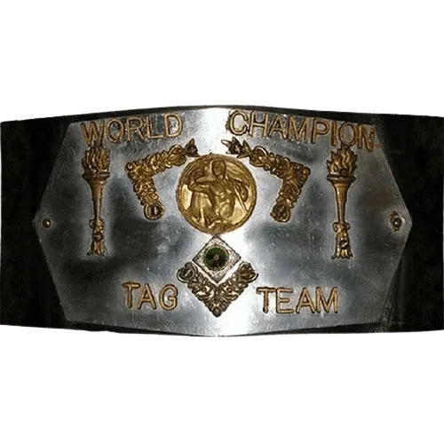 NWA World Tag Team Championship Belt Detroit version Blackjacks - 1 | Dash Racegear