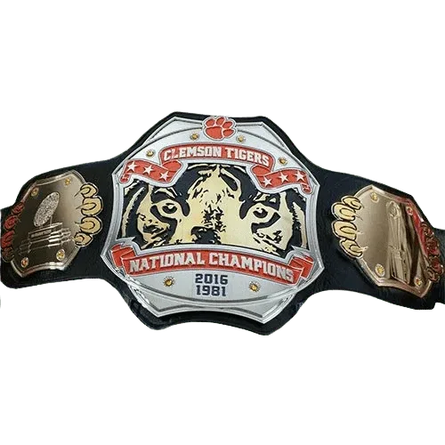 Clemson Tigers American football National Champions Belt - 1 | Dash Racegear