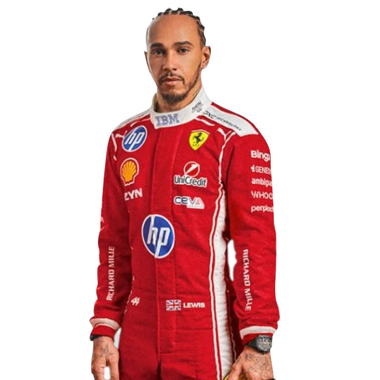 Lewis Hamilton Ferrari 2026 Racing Suit Dash Racegear product image 1