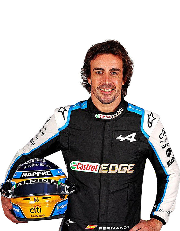 2021 Fernando Alonso Alpine F1 Race Suit REPLICA Dash Racegear product image 2