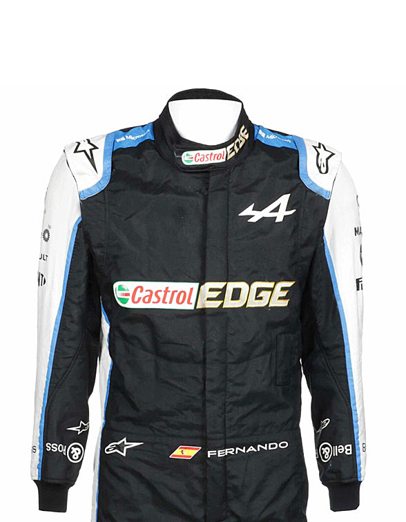 2021 Fernando Alonso Alpine F1 Race Suit REPLICA Dash Racegear product image 1