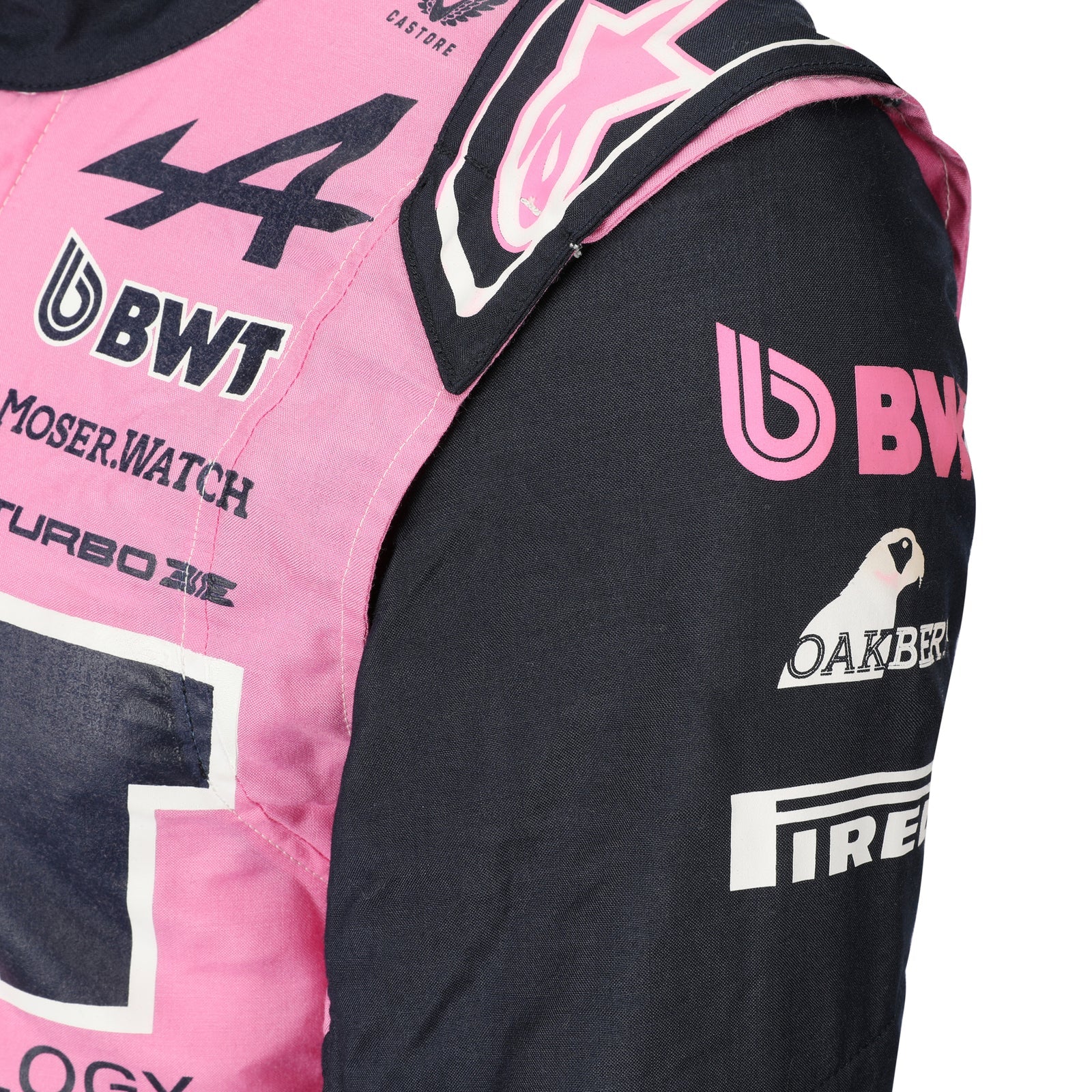 BWT, Alpine and sleeve sponsor details on Franco Colapinto’s 2026 F1 race suit – Dash Racegear.