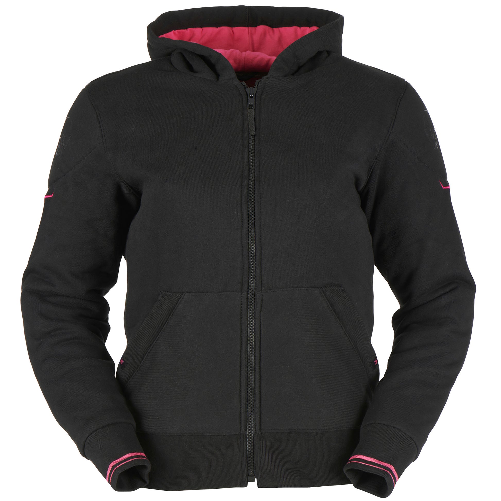 Furygan Ladies Luxio Evo Textile Jacket - Black / Pink by Furygan - clearance motorcycle jacket