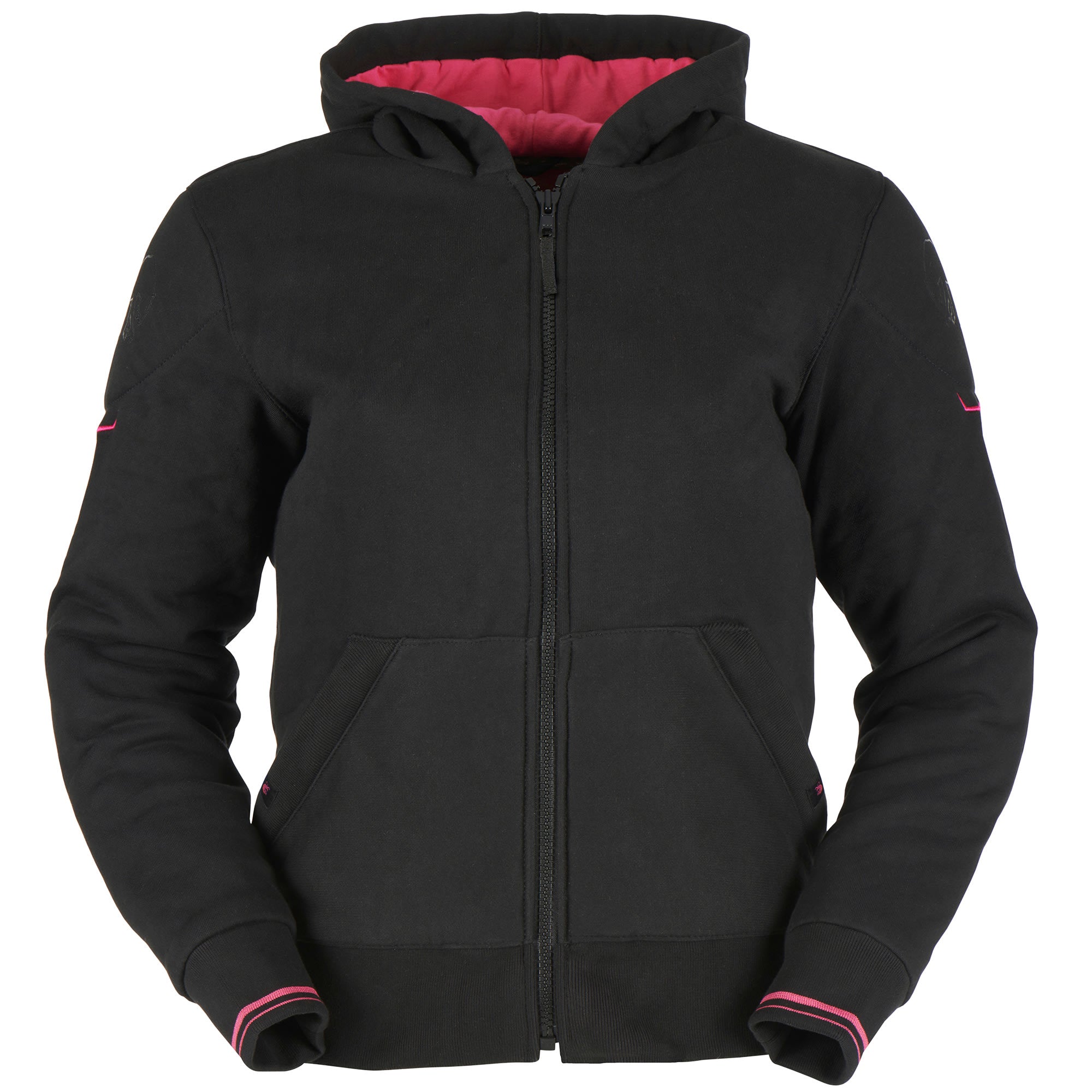 Furygan Ladies Luxio Evo Textile Jacket - Black / Pink by Furygan - clearance motorcycle jacket