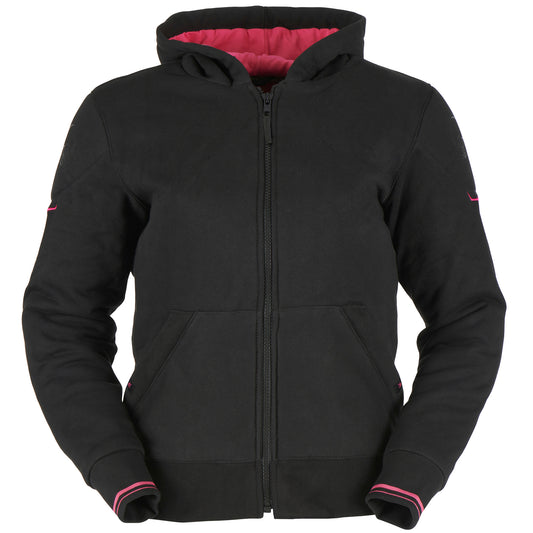 Furygan Ladies Luxio Evo Textile Jacket - Black / Pink by Furygan - clearance motorcycle jacket