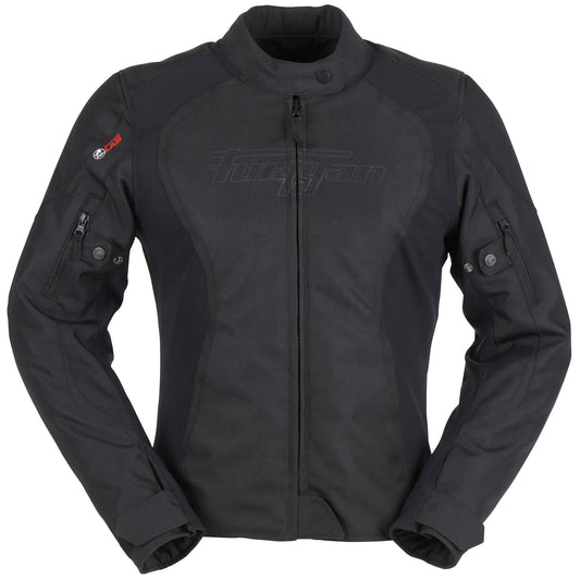 Furygan Ladies Odessa Textile Jacket - Black by Furygan - clearance motorcycle jacket