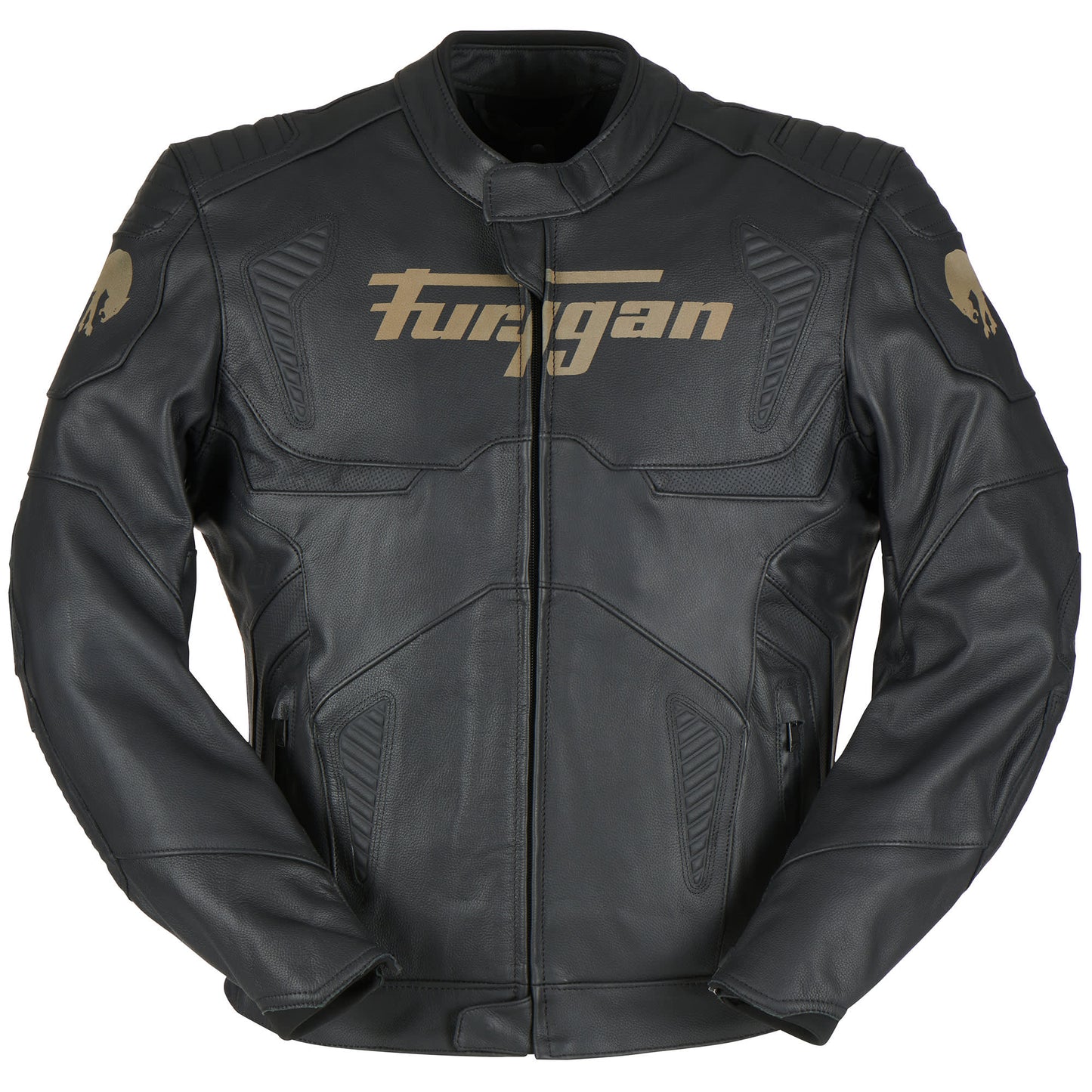 Furygan Sherman Evo Leather Jacket - Black by Furygan - clearance motorcycle jacket