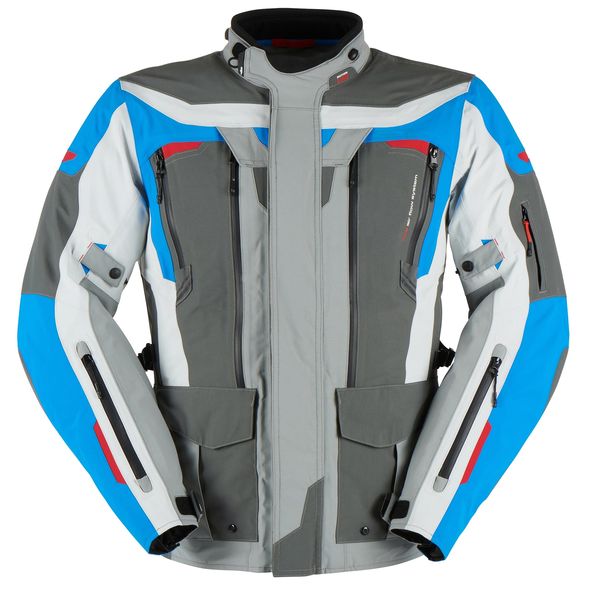 Furygan Voyager 3C Textile Jacket - Blue / Grey / Anthracite by Furygan - clearance motorcycle jacket