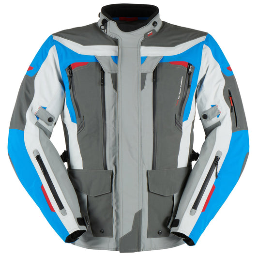 Furygan Voyager 3C Textile Jacket - Blue / Grey / Anthracite by Furygan - clearance motorcycle jacket