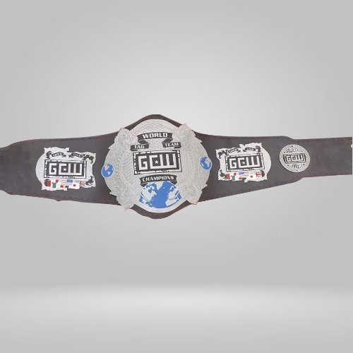 GCW World Tag Team Championship Leather Belt - image 1 | DASH RACEGEAR