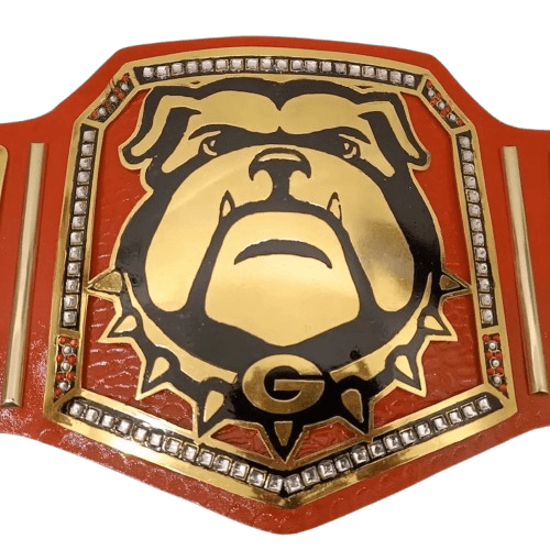 Georgia Bulldog Championship Inspired Title belt - 1 | Dash Racegear