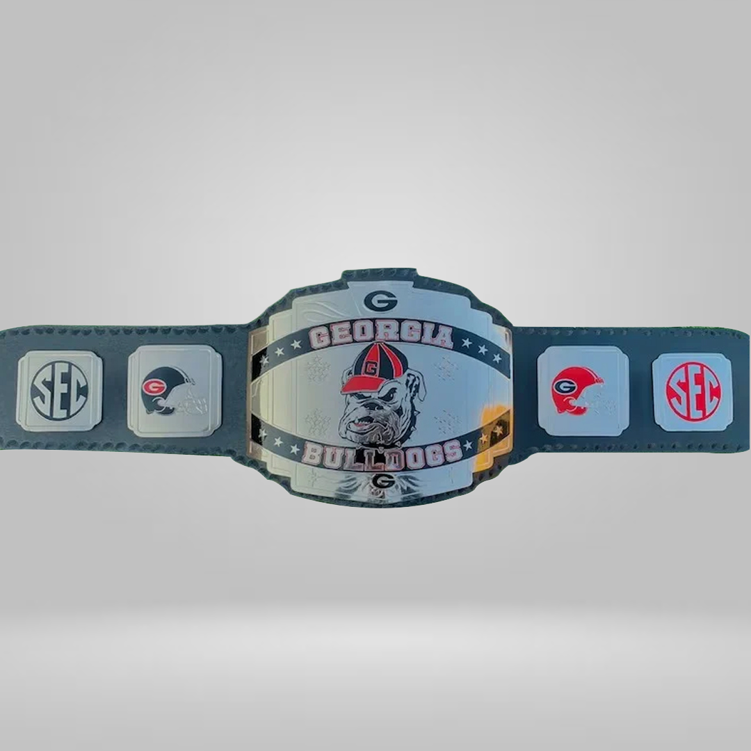 GEORGIA BULLDOG NATIONAL CUSTOMIZED CHAMPIONSHIP TITLE BELT REPLICA - image 2 | DASH RACEGEAR