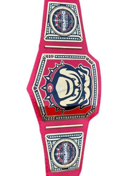 Georgia Bulldog NFL American Football Championship Belt - 2 | Dash Racegear