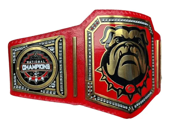 Georgia Bulldog NFL American Football Championship Belt - 6 | Dash Racegear