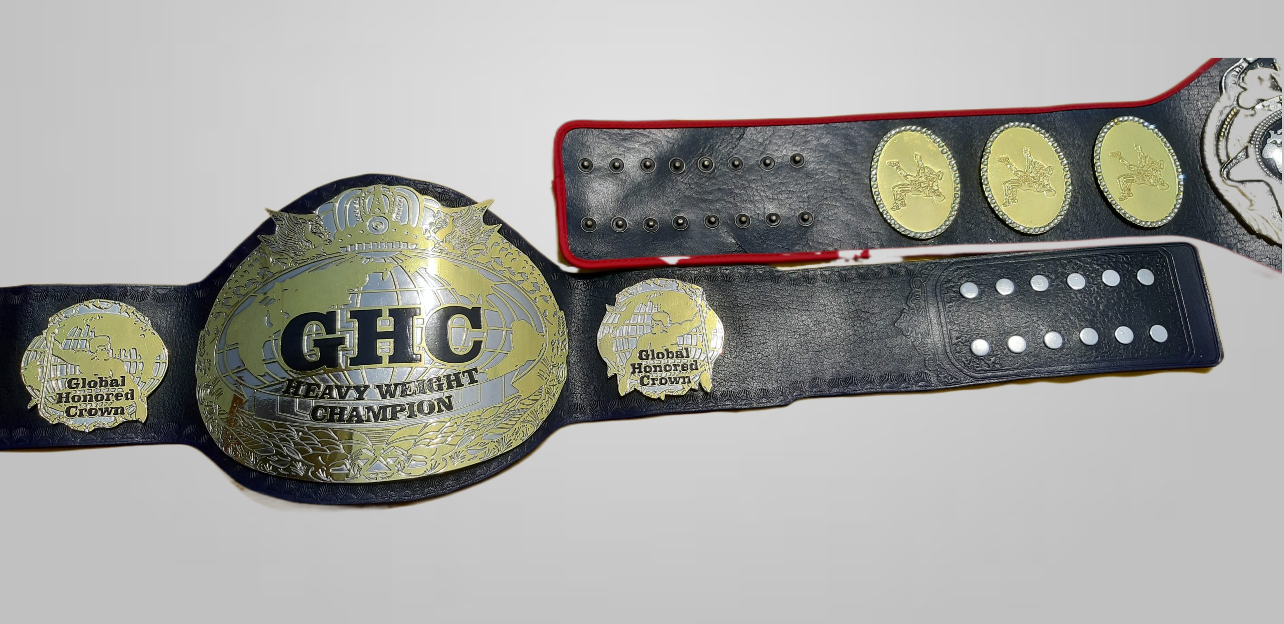 GHC Global Honored Crown Heavyweight Wrestling Champion Belt Naomichi Marufuji - image 3 | DASH RACEGEAR