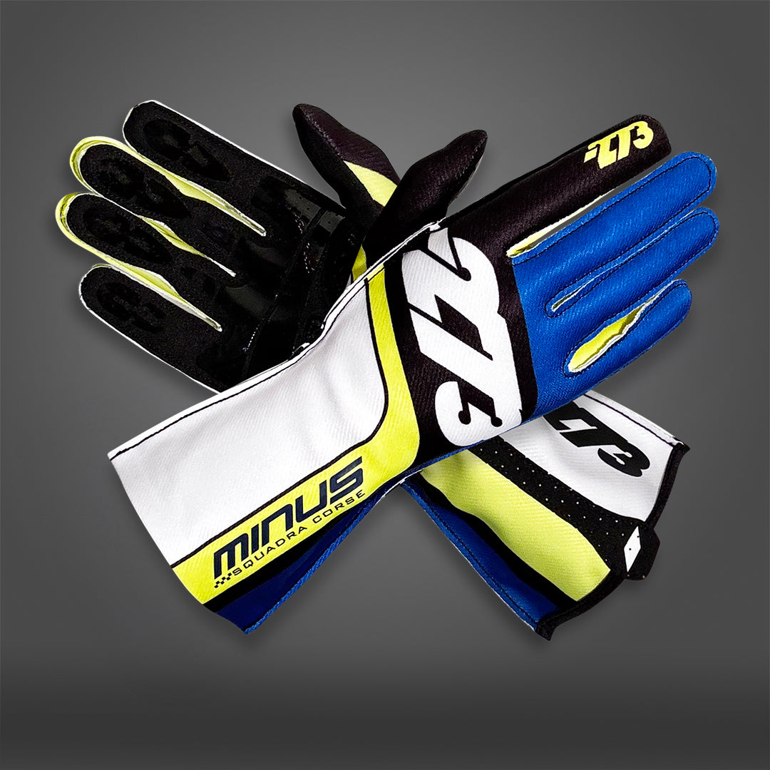 GPR EVO Blue/Black/Fluo-Yellow - Glove | DASH RACEGEAR