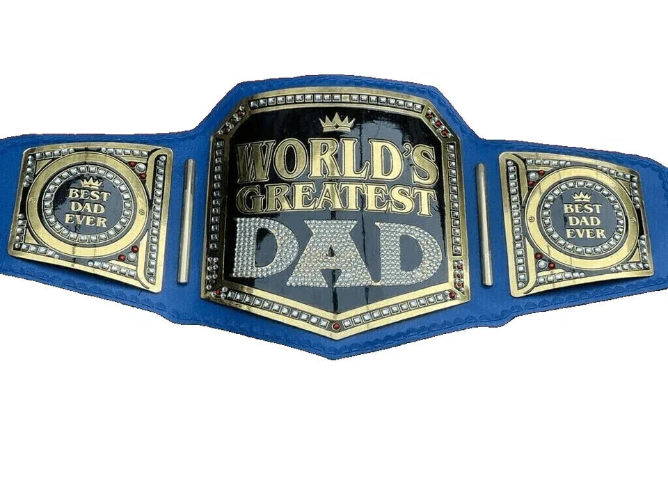 World Greatest Dad Championship Title Belt Inspired - 5 | Dash Racegear