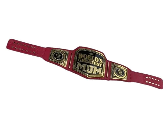 World Greatest Mom Championship Title Belt Inspired - 6 | Dash Racegear